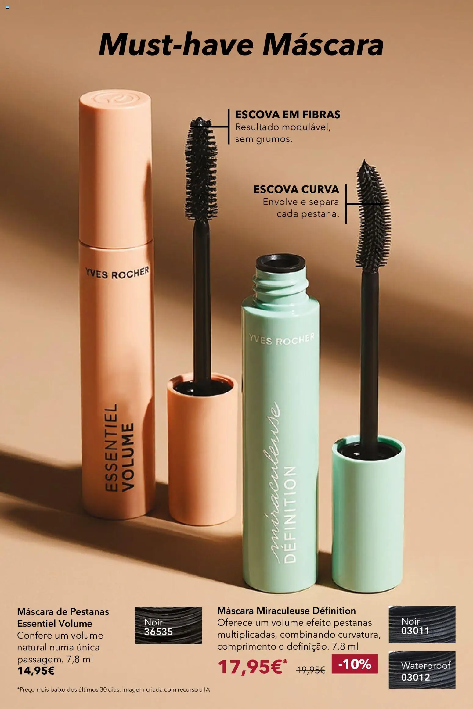 Yves Rocher Catálogo 12 │ válido de 24/09/2026 | Página: 43 | Produtos: Máscara de pestanas