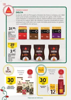 Pré-visualização Continente - Frescura de Portugal Direto da origem válido de 05.05.2026 | Página: 54 | Produtos: Delta q, Café