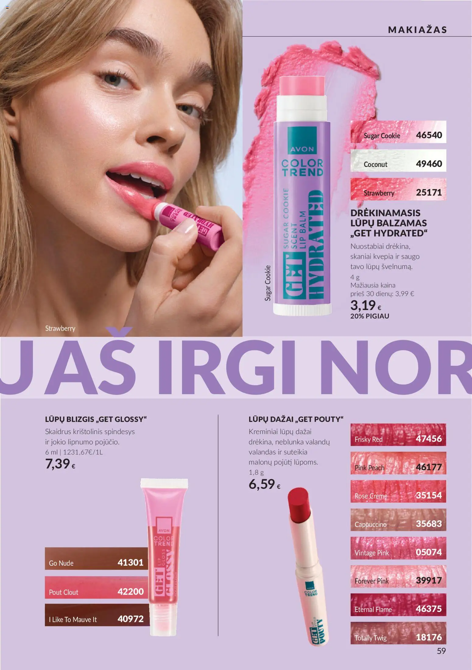 AVON akcijos nuo 2026.09.30 | Puslapis: 59