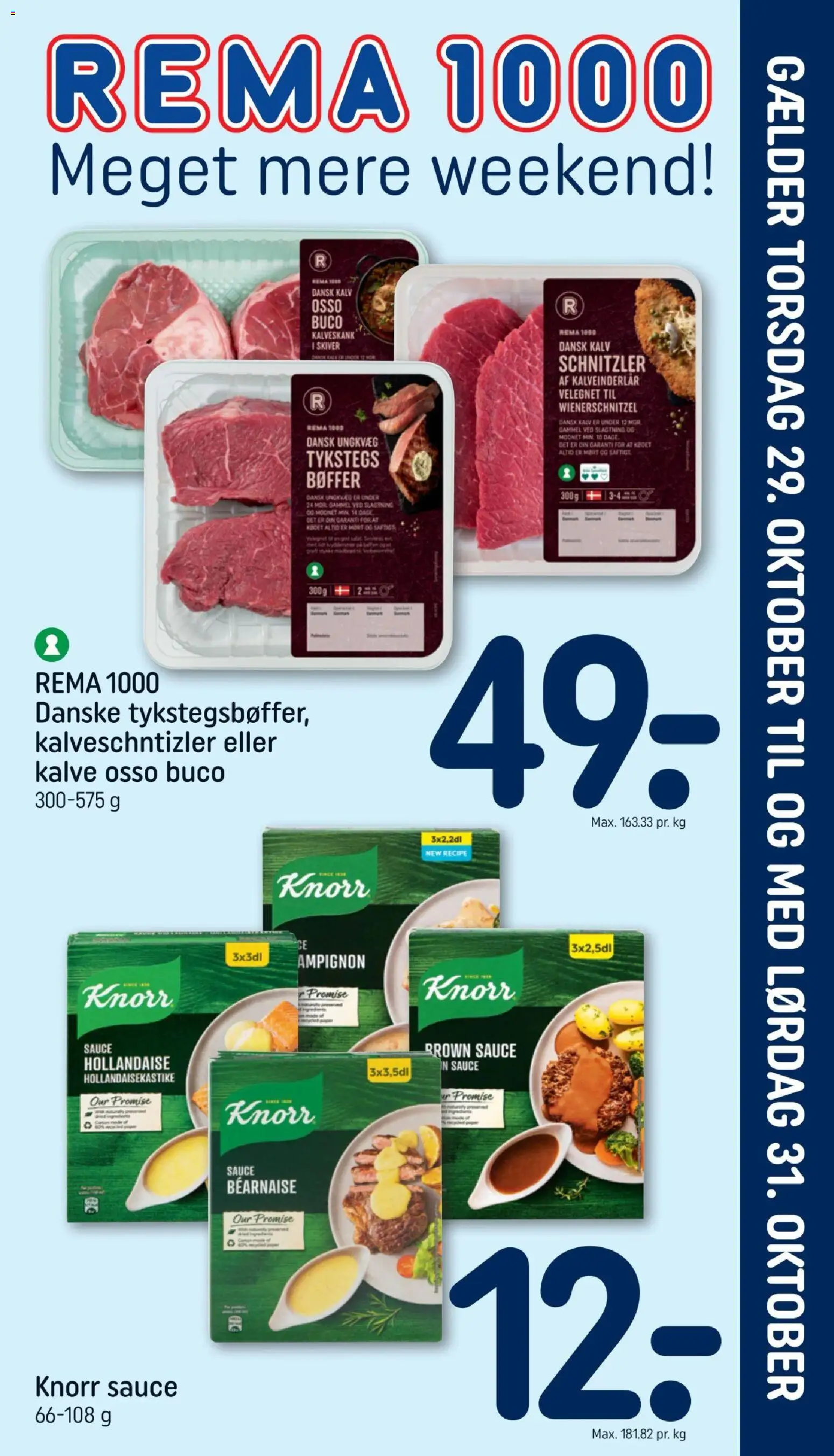 Rema 1000 tilbudsavis – gyldig fra 29/10/2026 | Side: 1