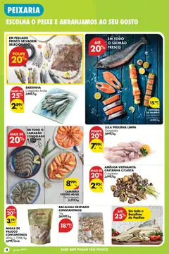 Pré-visualização Pingo Doce Poupe Esta Semana Açores válido de 20/08/2026 | Página: 4 | Produtos: Bacalhau, Salmão, Peixe, Salmão fresco