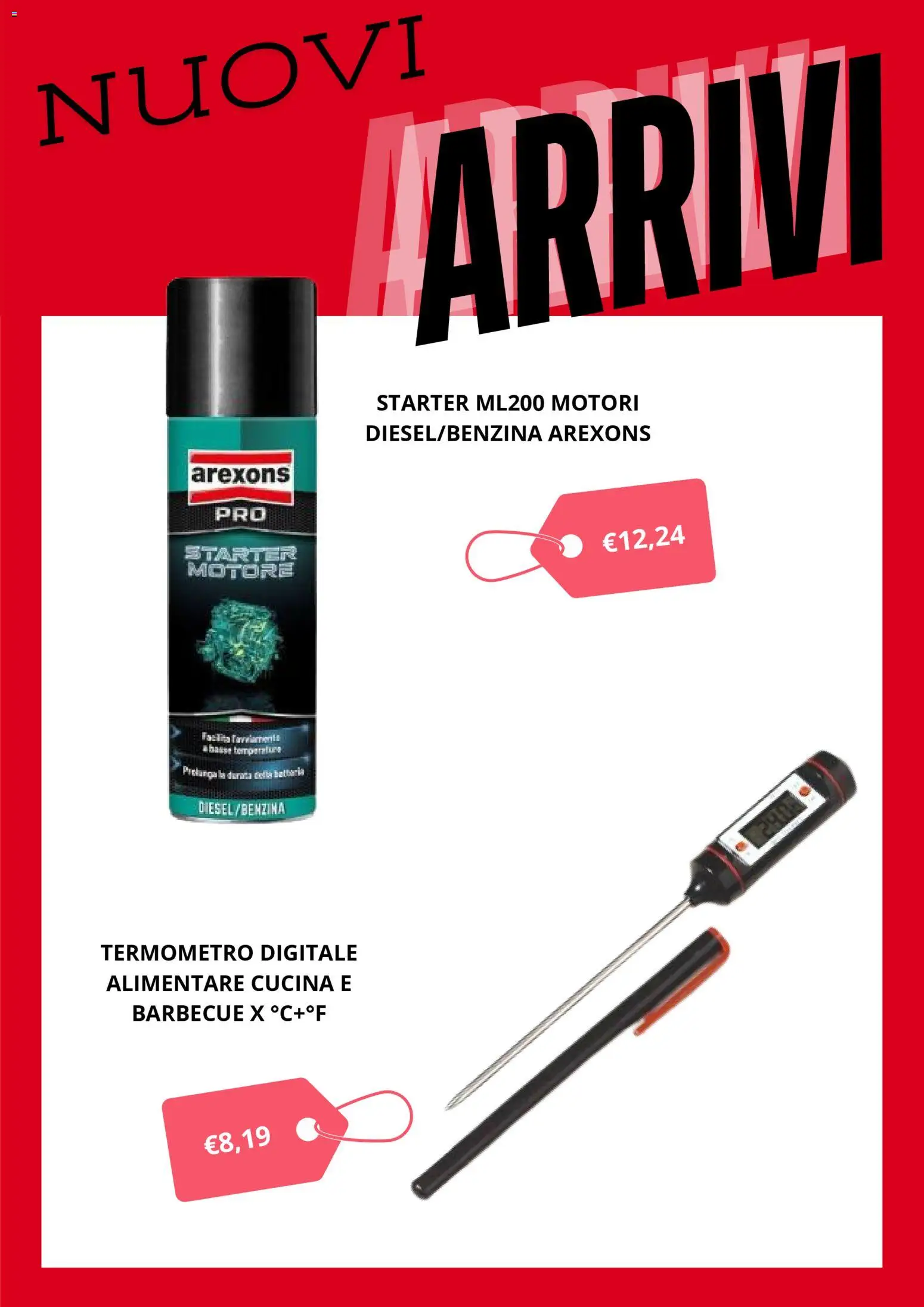 Volantino BricoSì del 06/09/2026 | Pagina: 4 | Prodotti: Barbecue, Colla, Termometro, Batteria