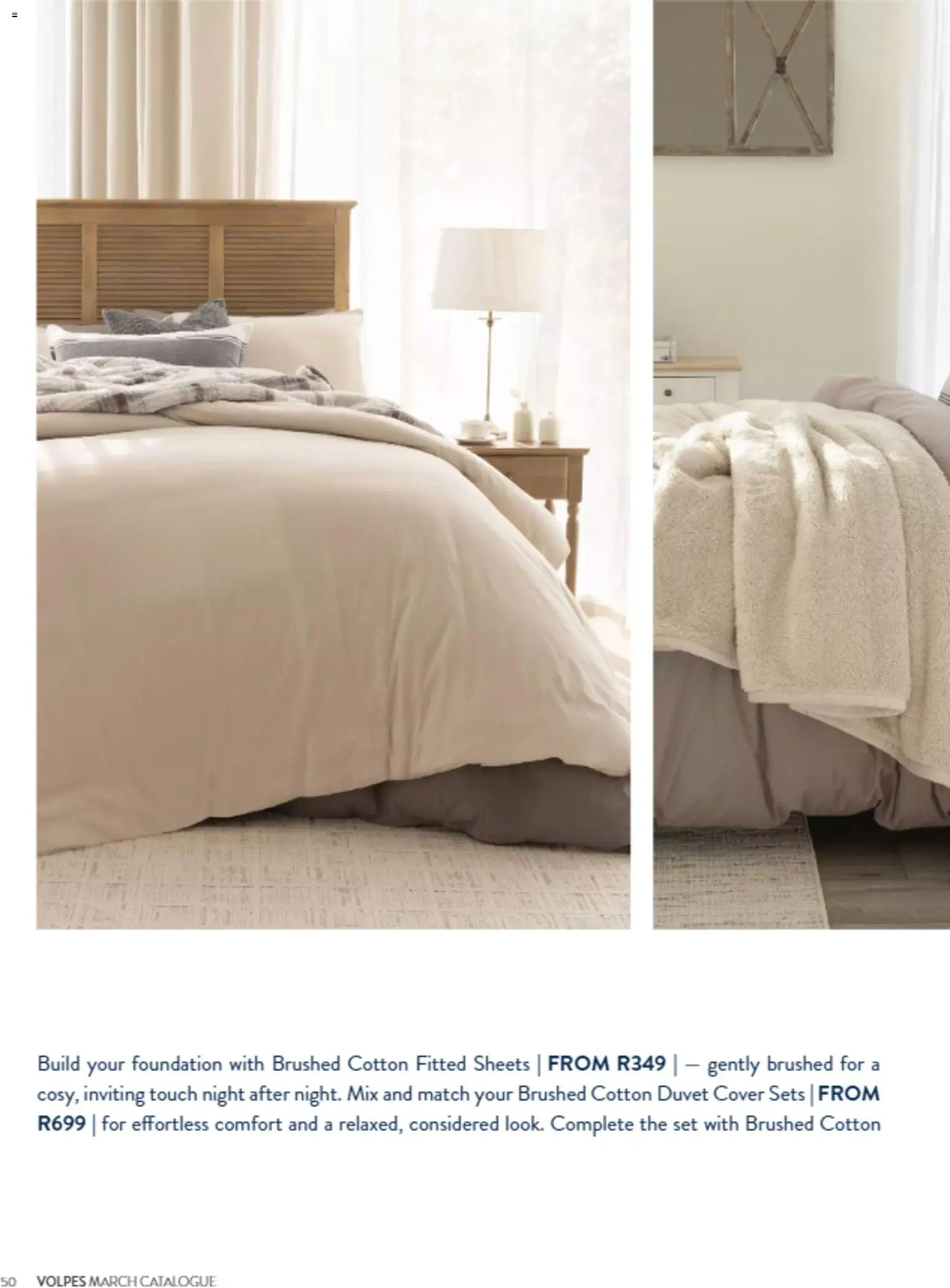 New Volpes catalogue – valid from 01.03.2026 | Page: 50 | Products: Cover, Duvet, Foundation