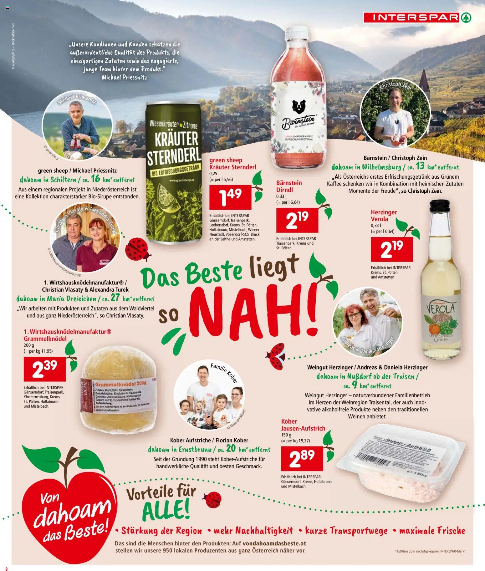 Interspar Flugblatt - Niederösterreich gültig ab 26.02.2026 | Seite: 9 | Produkte: Zitrone, Kaffee