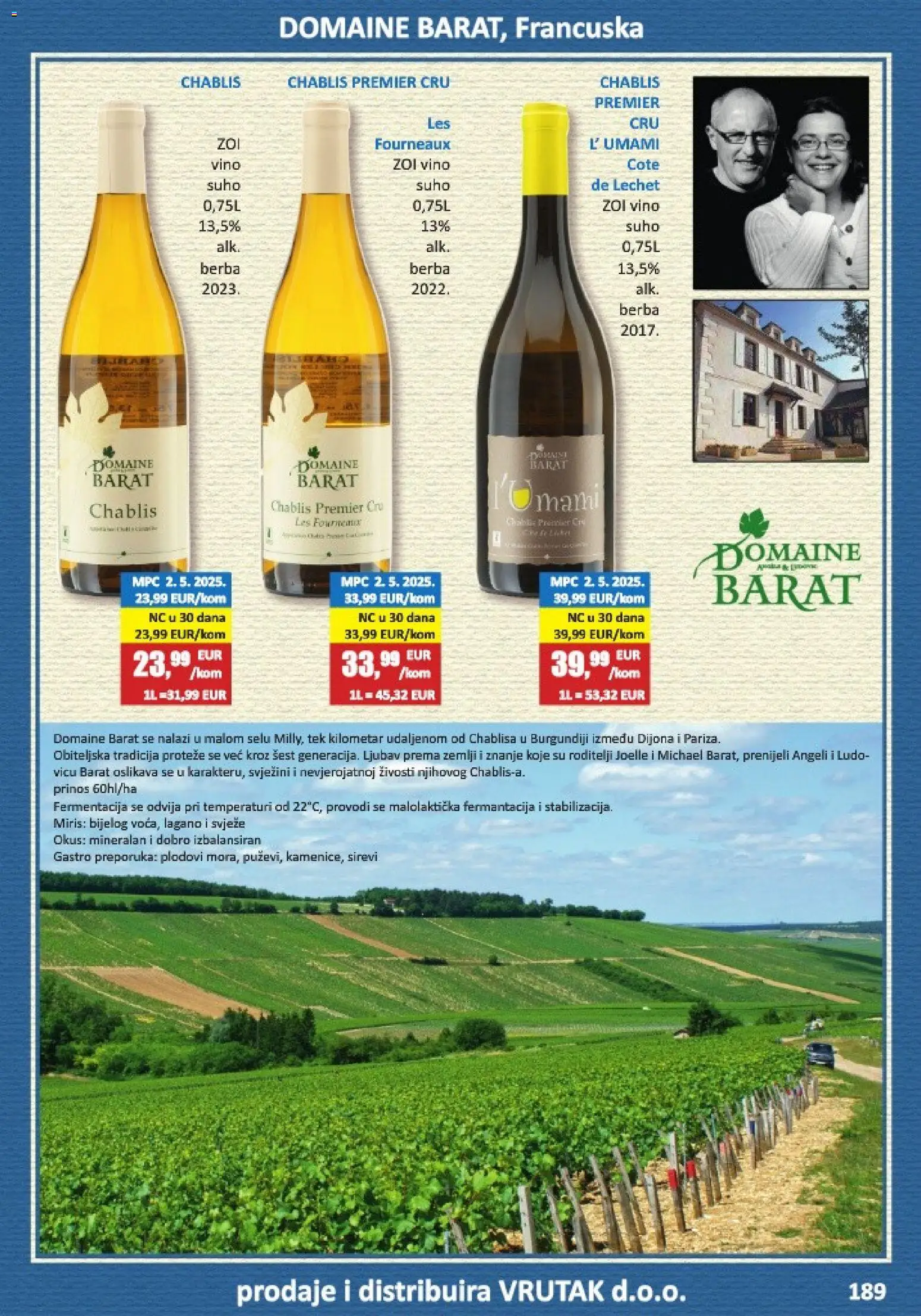 Vrutak katalog | vrijedi od 01.11.2025 | Stranica: 189 | Proizvodi: Miris, Vino