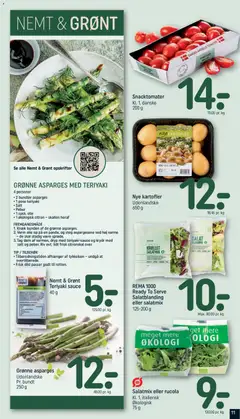Nye kartofler, Udenlandske 650 g gyldig fra 17.05.2026 | Side: 11