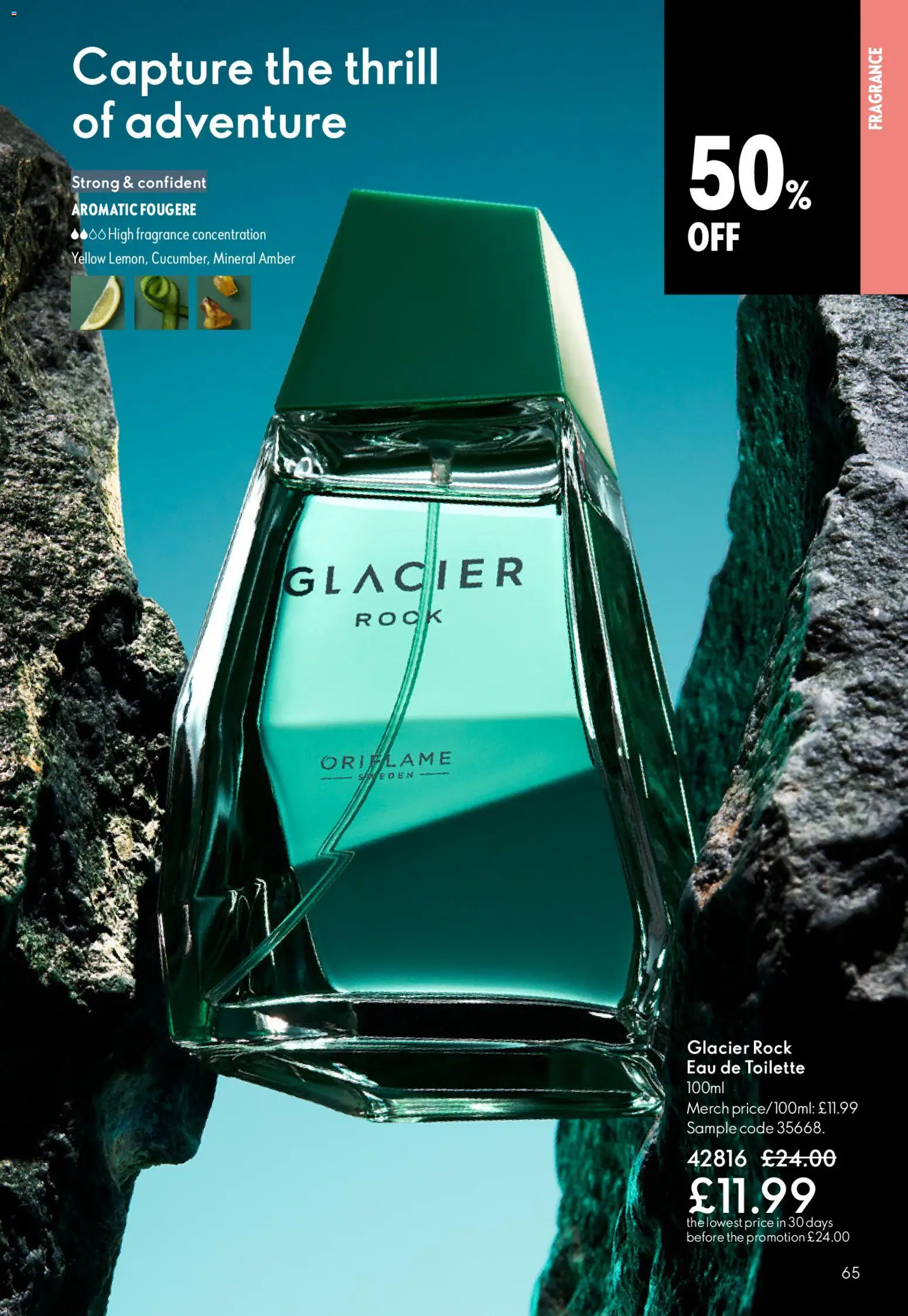 {H1} | Page: 65 | Products: Fragrance, Eau de toilette