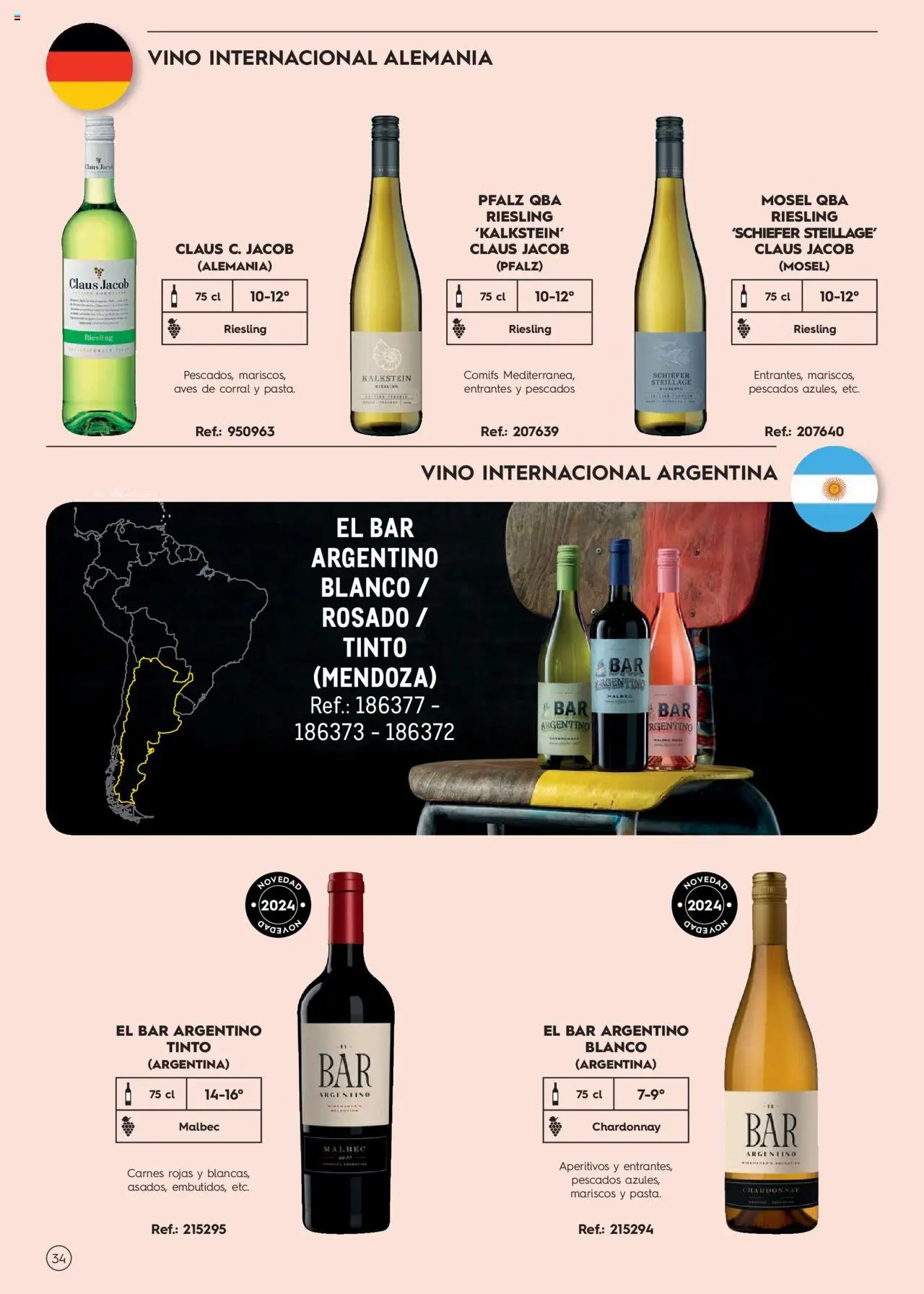 Makro Guia de vinos │ válido desde el 02/01/2025 | Página: 34 | Productos: Vino