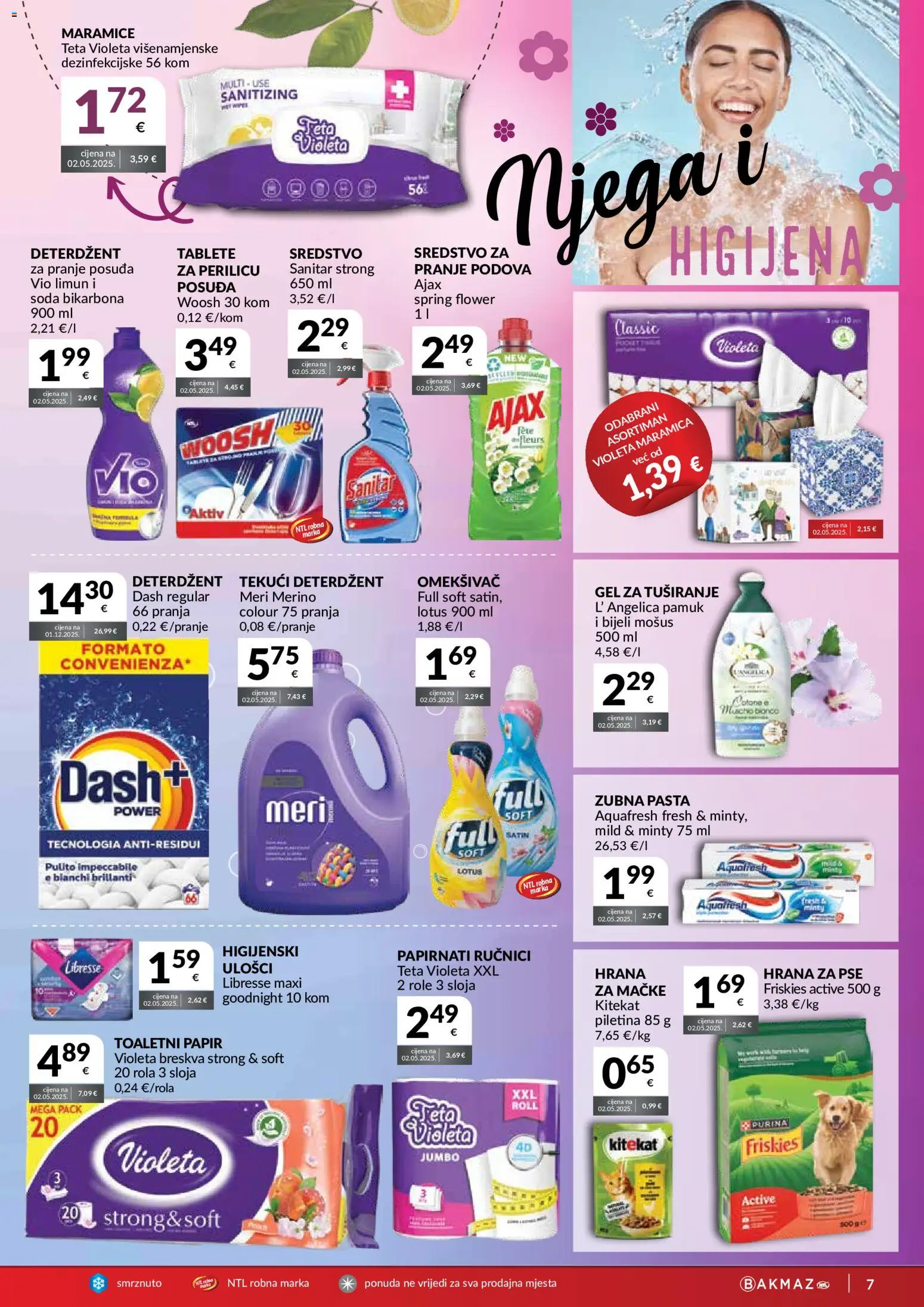 Bakmaz katalog | vrijedi od 20.05.2026 | Stranica: 7 | Proizvodi: Role, Limun, Violeta, Meri Merino