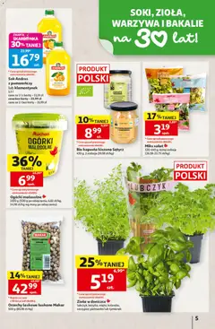 Pogląd oferty "Auchan gazetka - 30 Lat Hipermarket" - ważna od 17.09.2026 | Strona: 5