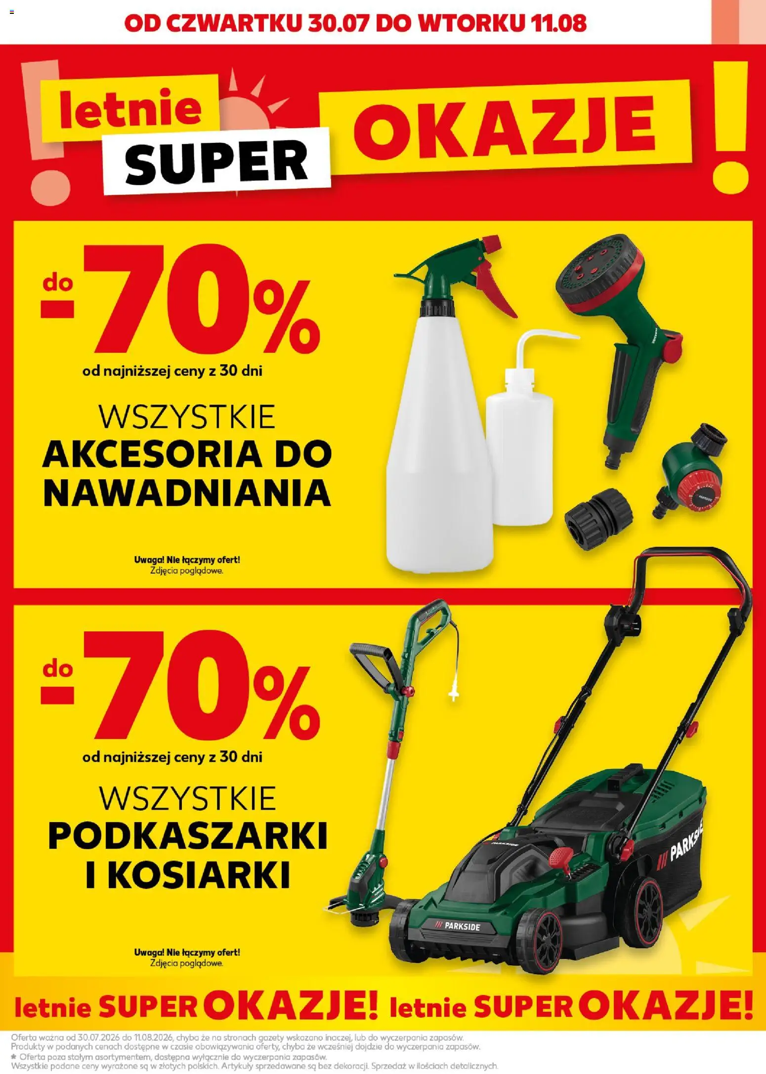 Kaufland Polsko leták - Złap okazje od 30.07.2026 | Strana: 3 | Produkty: Parkside