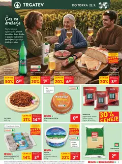 Spar katalog akcije – veljaven od 16.09.2026 | Stran: 8 | Izdelki: Gauda, Pašteta, Sir, Sok