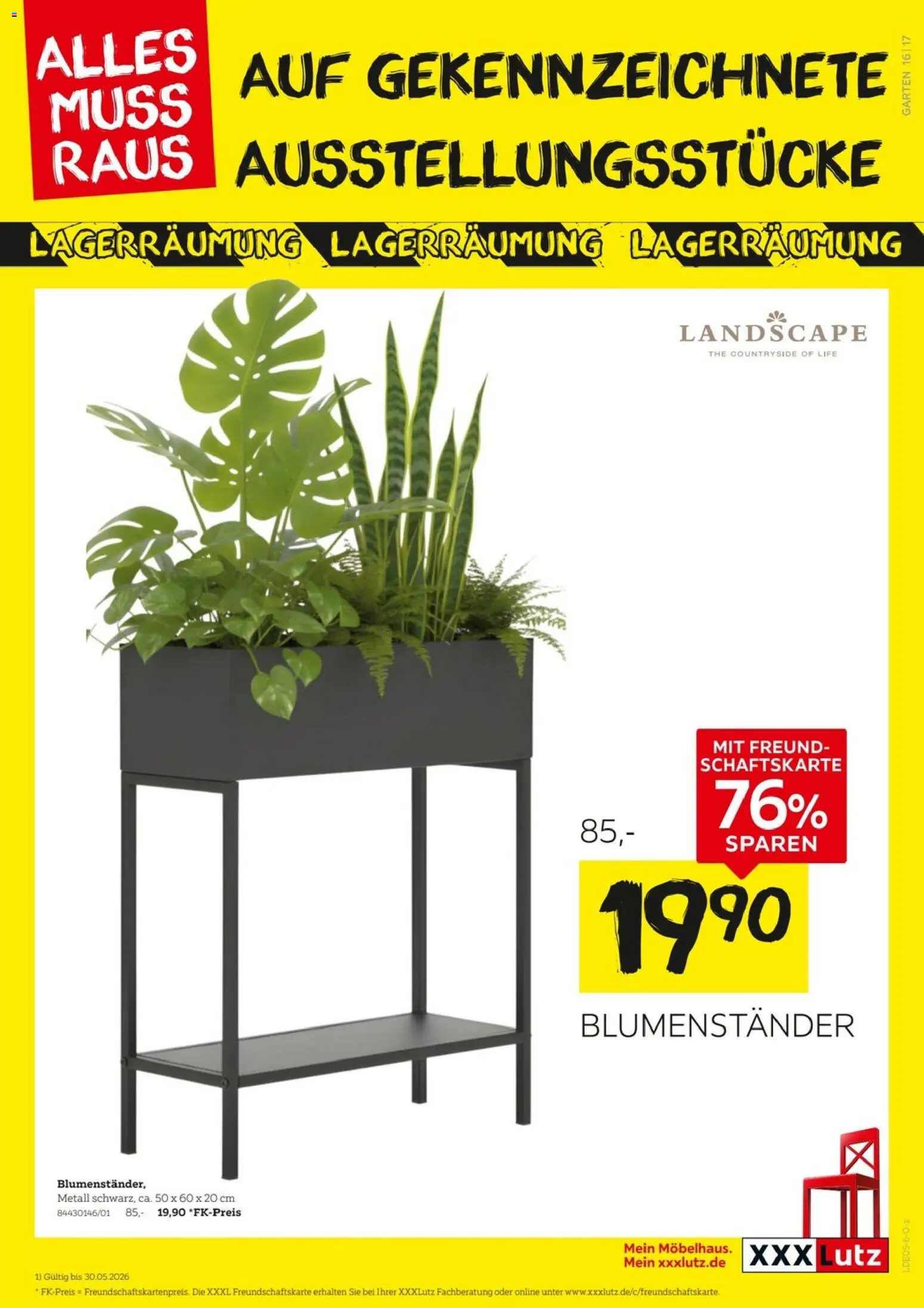 XXXLutz Größte Lagerräumung – gültig ab 16.05.2026 | Seite: 17