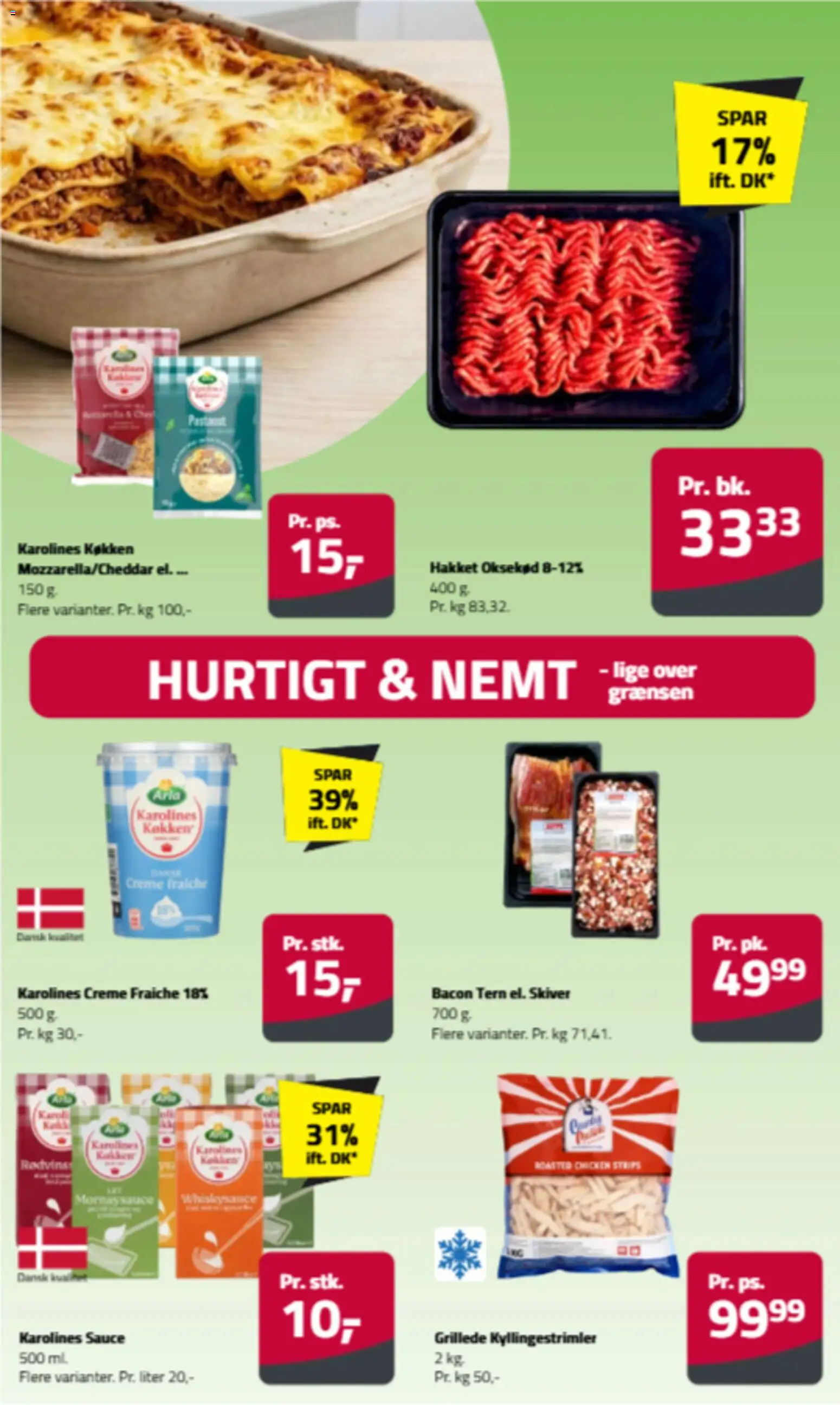 Fleggaard tilbudsavis – gyldig fra 26.05.2026 | Side: 6 | Produkter: Creme, Creme fraiche, Oksekød, Bacon