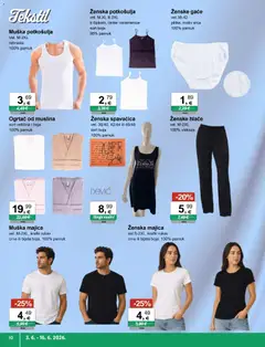KTC Katalog igračke i tekstil - Pregled kataloga iz trgovine KTC, vrijedi od 03.06.2026 | Stranica: 10 | Proizvodi: Majica, Hlače