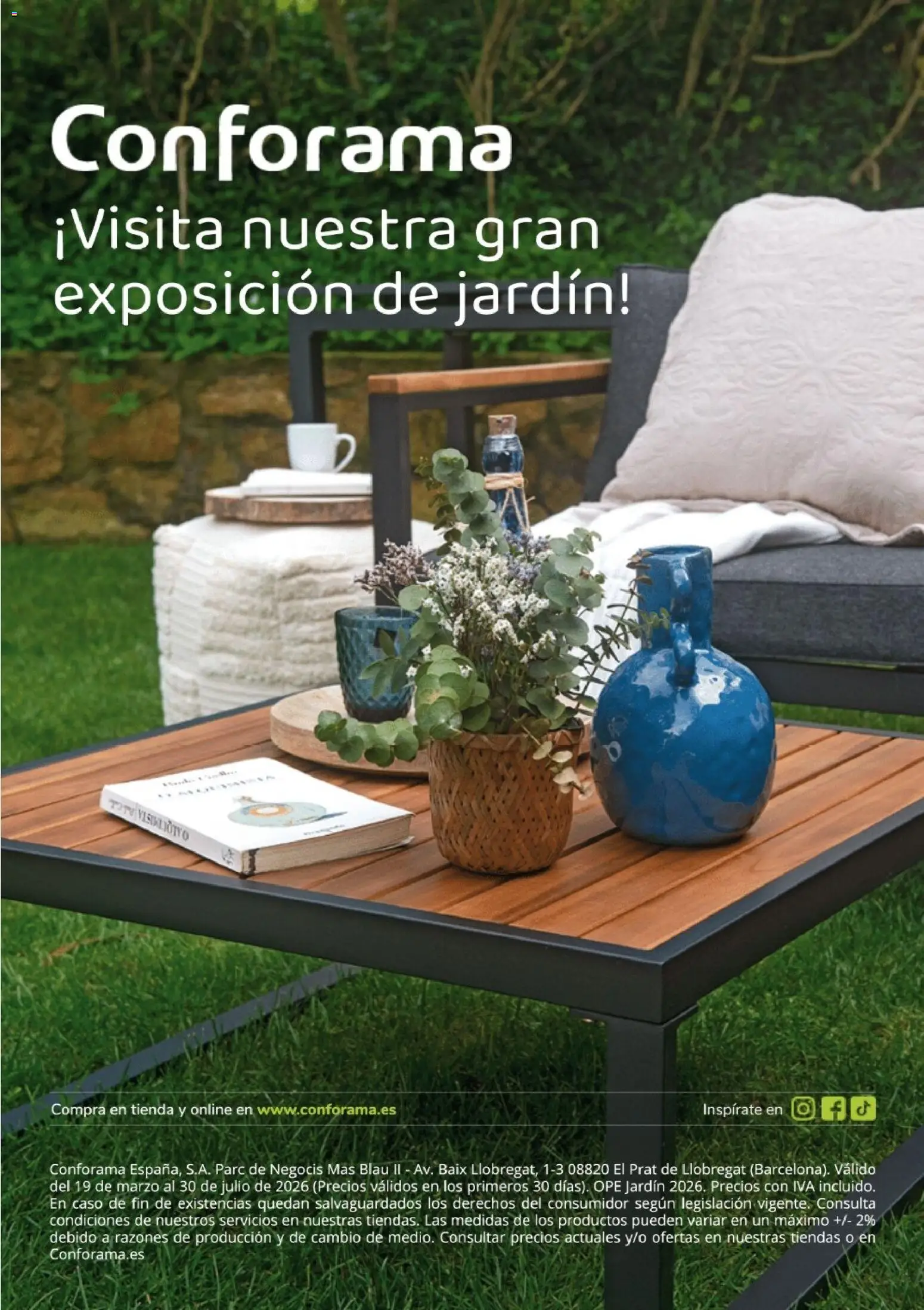 Conforama Guía Jardín 2026 │ válido desde el 19.03.2026 | Página: 42