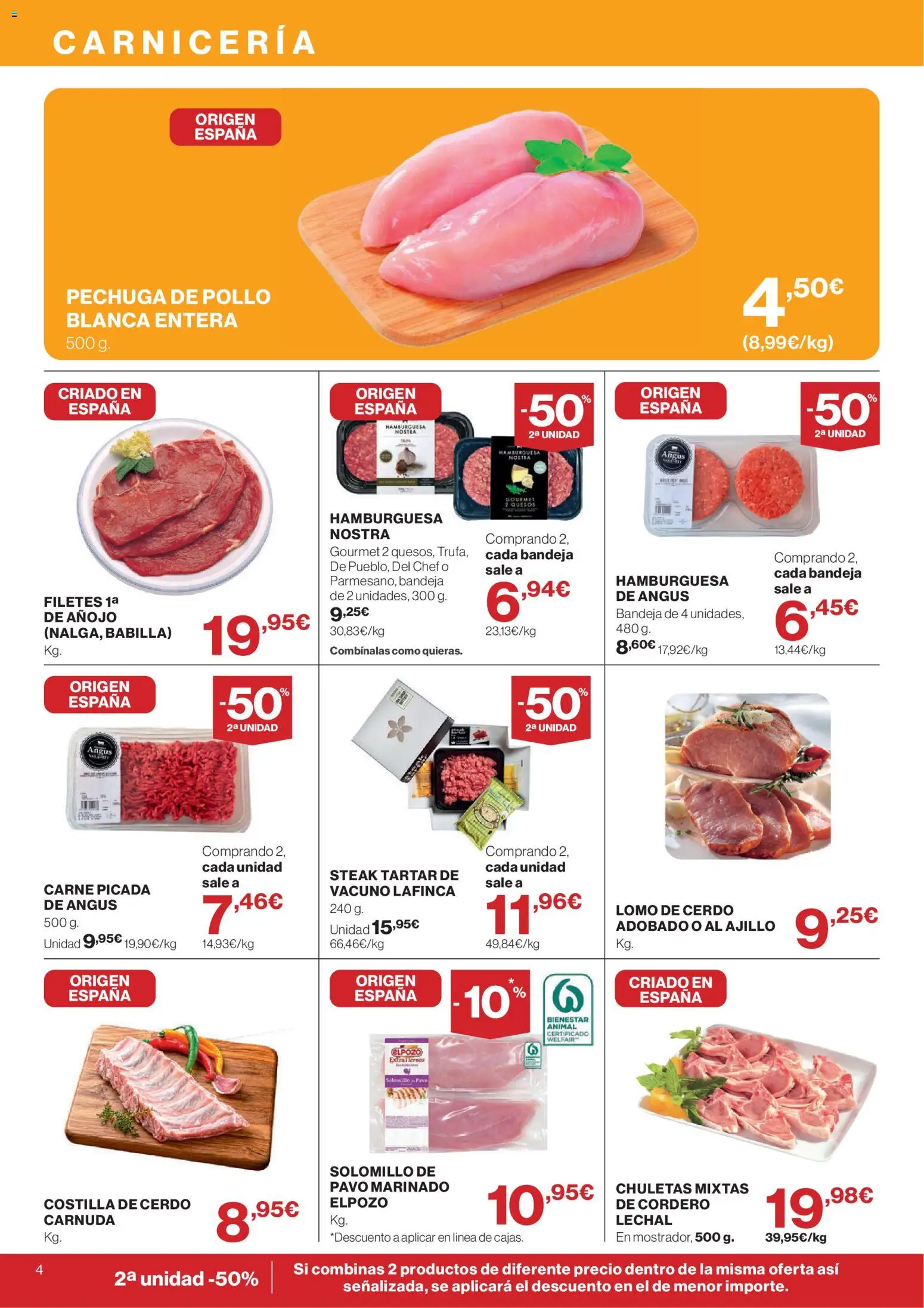 Supercor Canarias │ válido desde el 30/07/2026 | Página: 4 | Productos: Cerdo, Φίλτρο καφέ, Σοκολατούχο γάλα, Bandeja