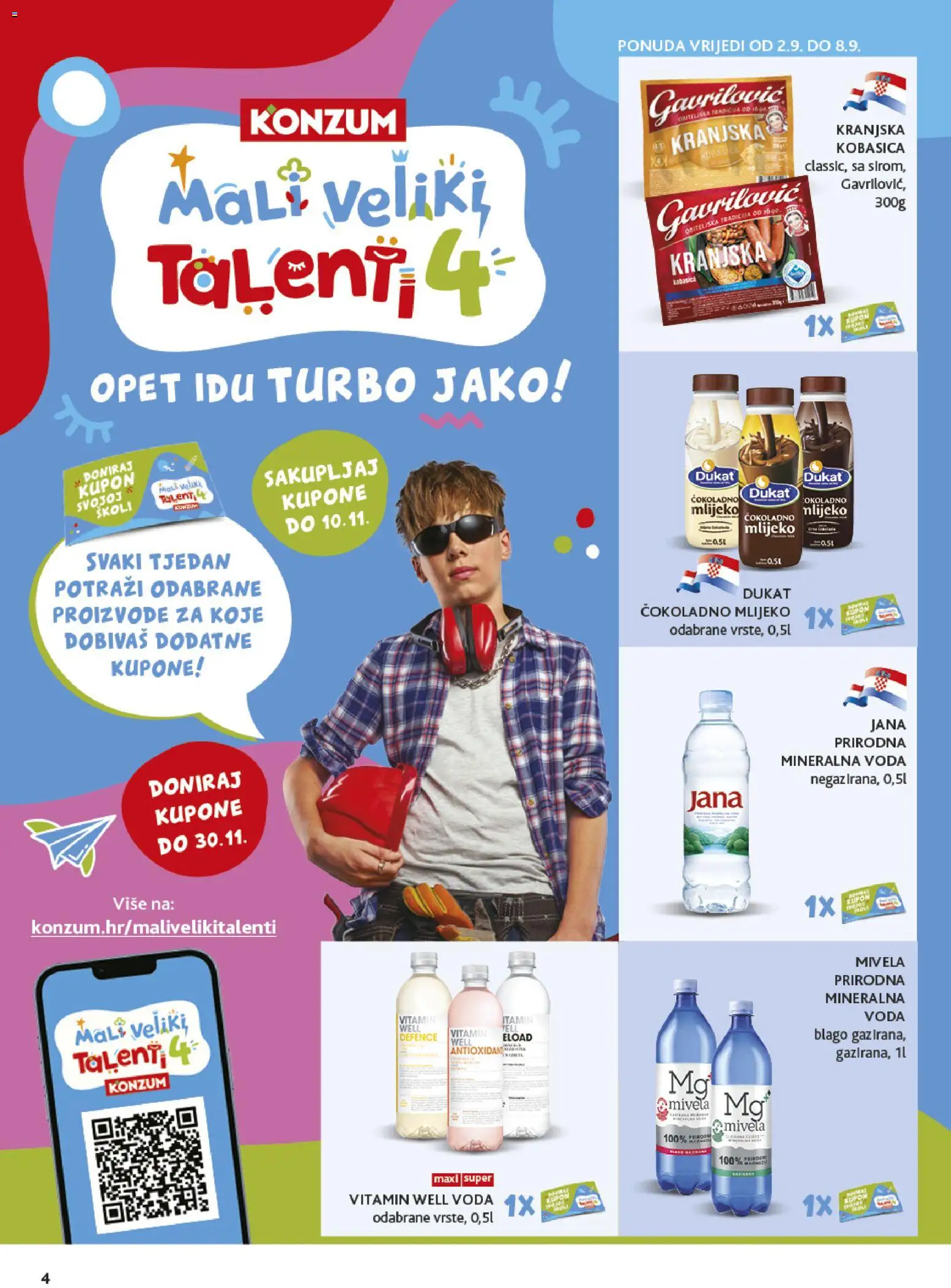 Konzum katalog | vrijedi od 02.09.2026 | Stranica: 4