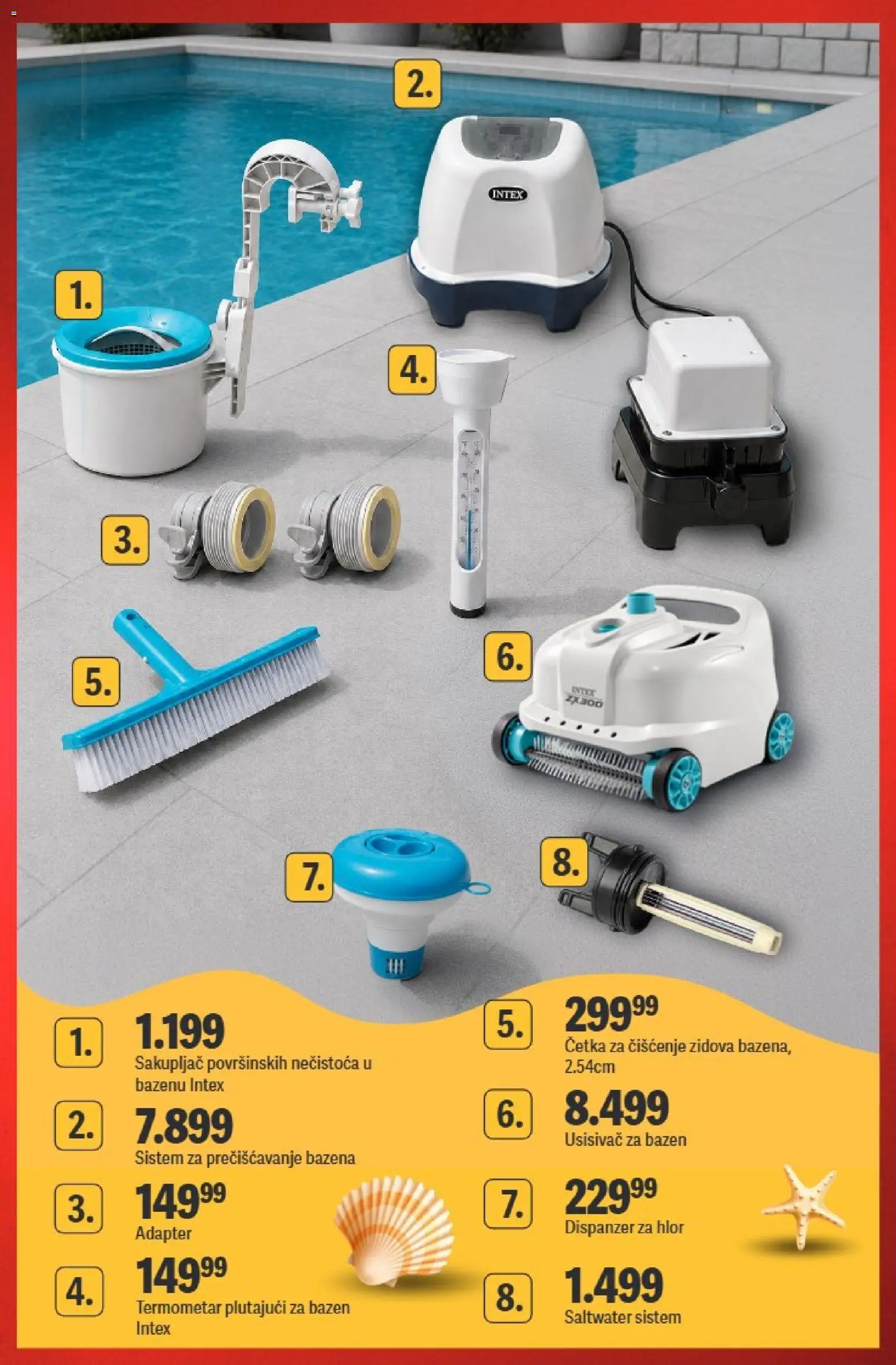 Mega Maxi katalog - važi od 18.06.2026 | Strana: 6 | Proizvode: Usisivač, Termometar, Četka, Adapter