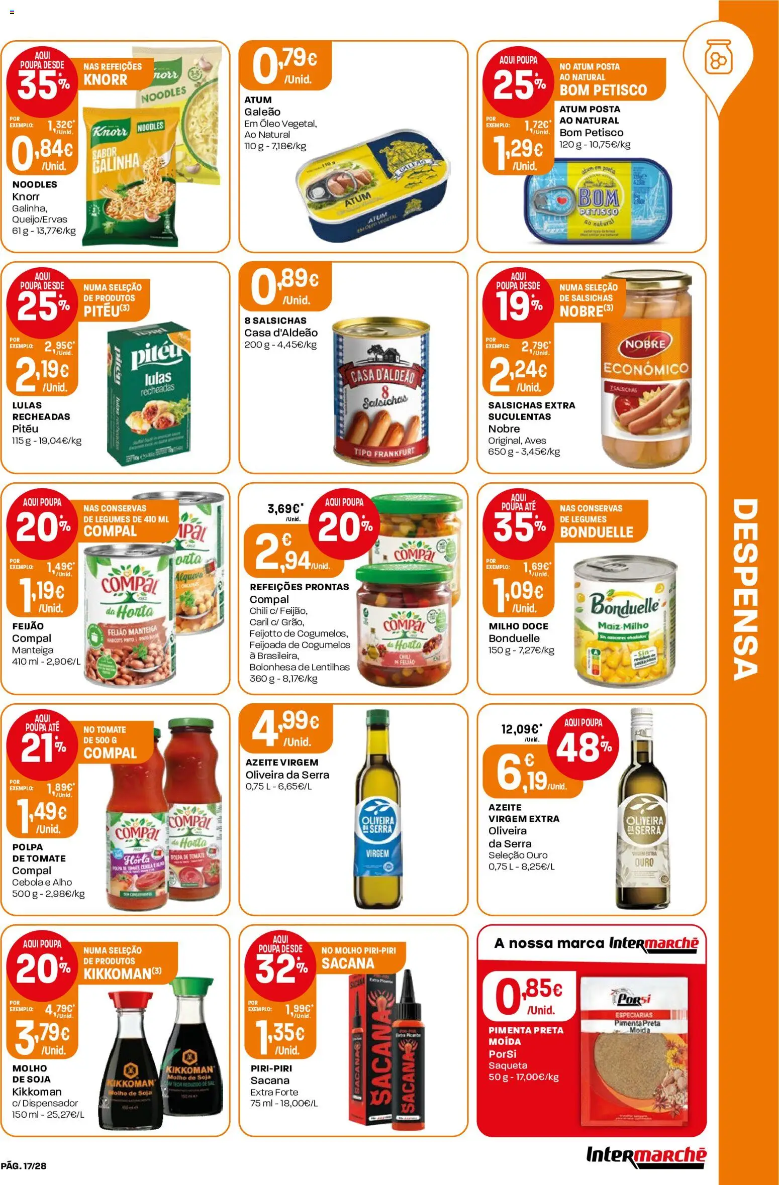 Intermarché folheto Contact │ válido de 24/09/2026 | Página: 17