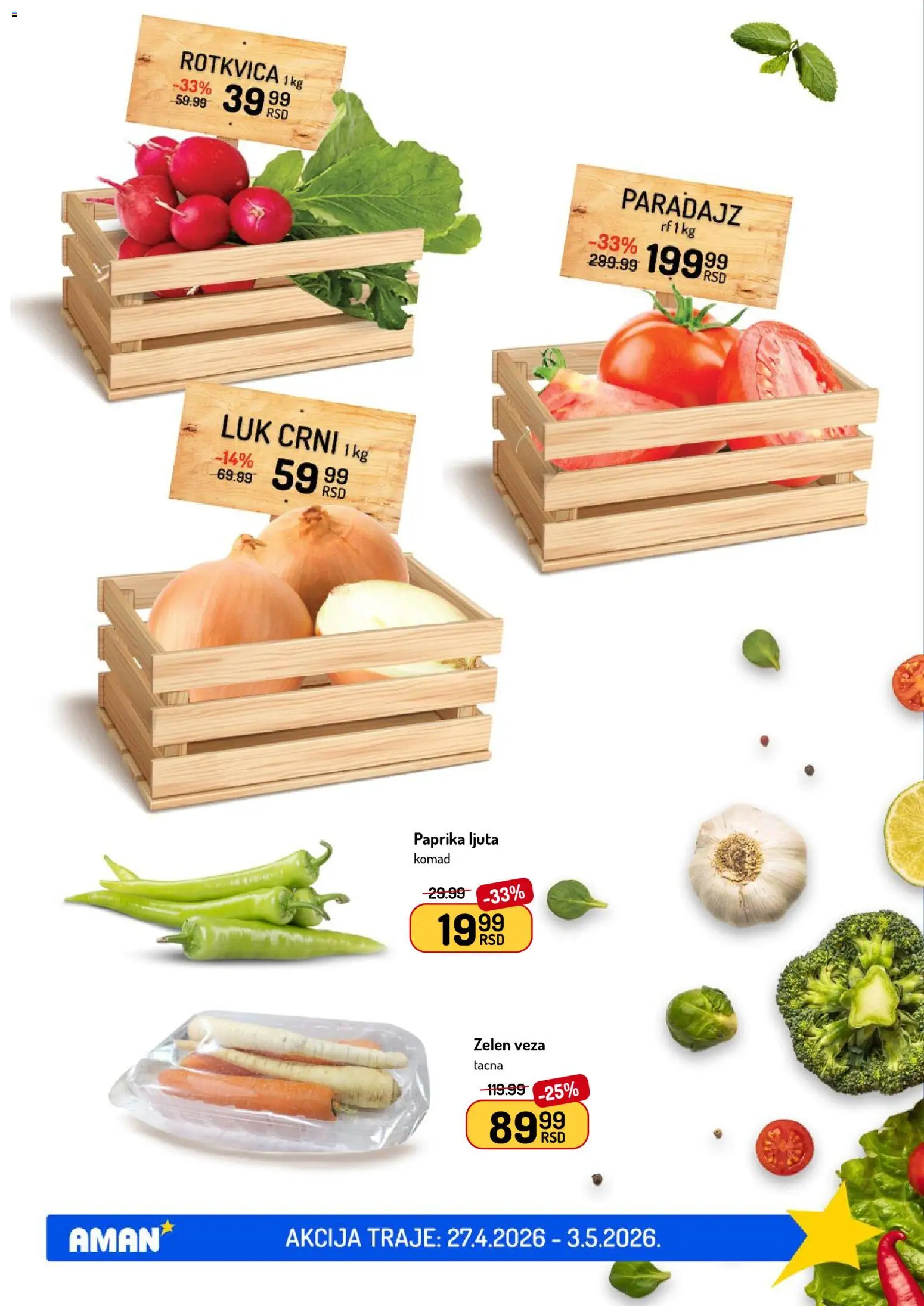 Aman katalog - važi od 27.04.2026 | Strana: 9 | Proizvode: Paprika, Paradajz
