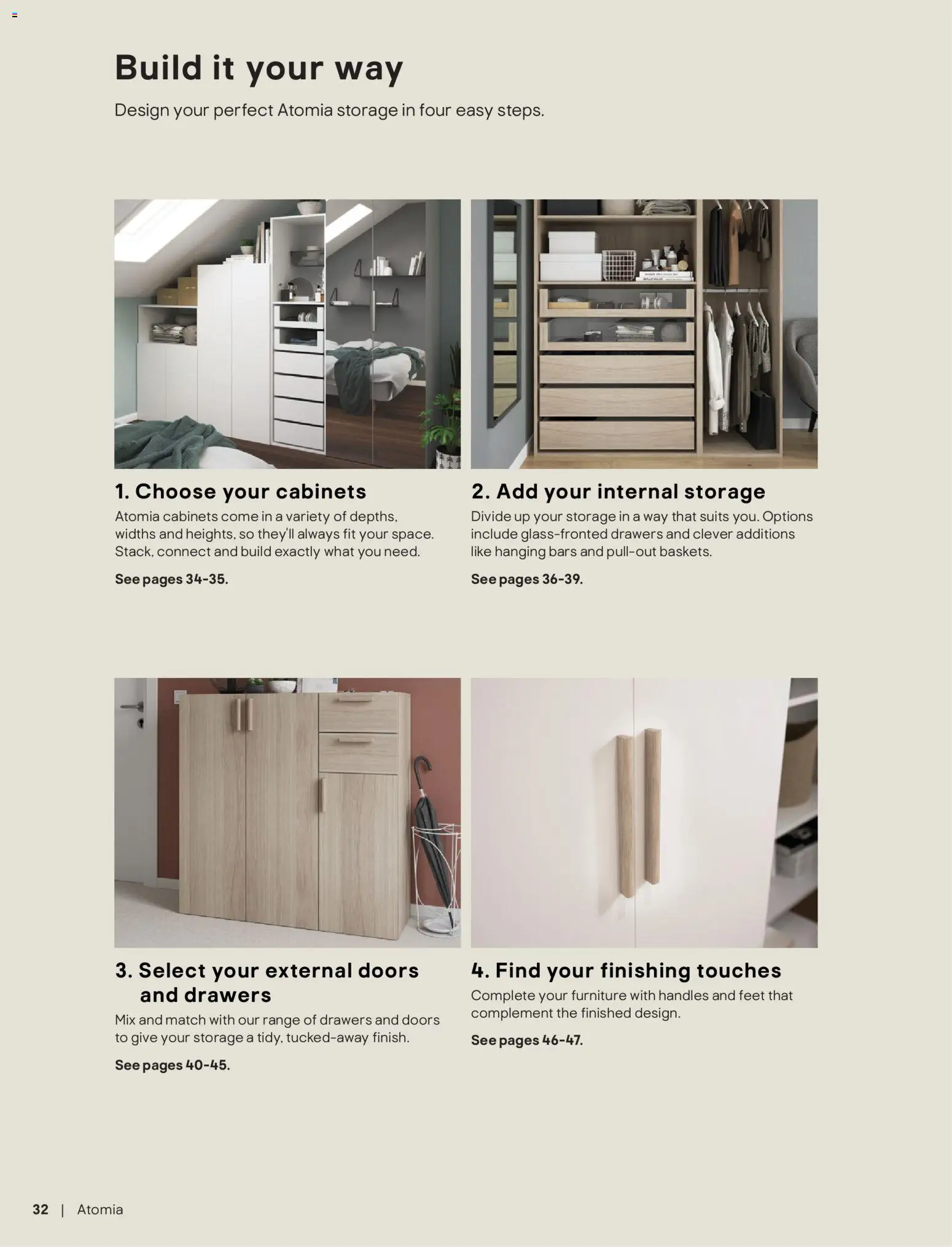 {H1} | Page: 32 | Products: Shelf, Door, Doors, Hanger