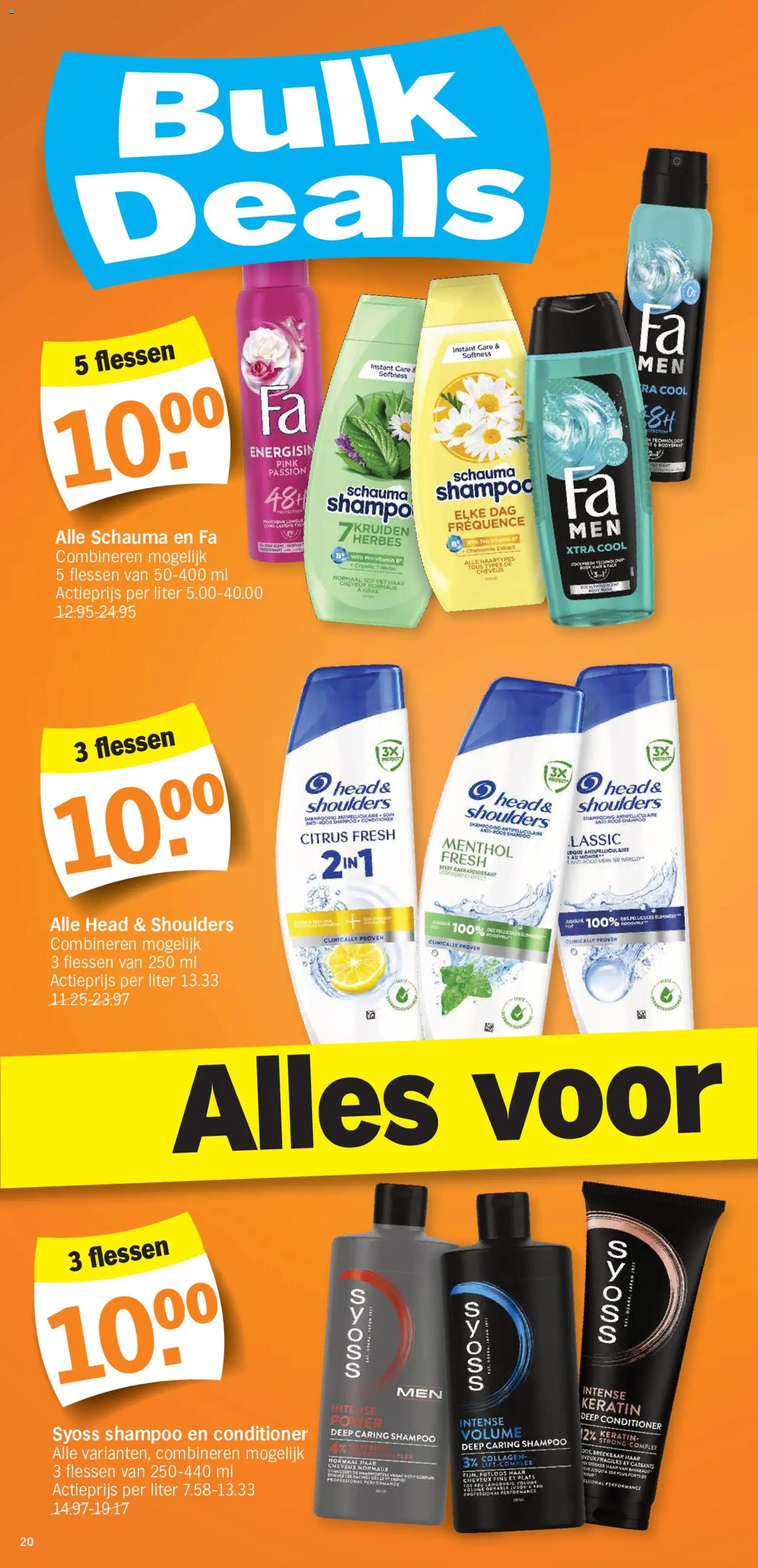 {H1} | Pagina: 20 | Producten: Head & Shoulders, Kruiden, Shampoo, Conditioner