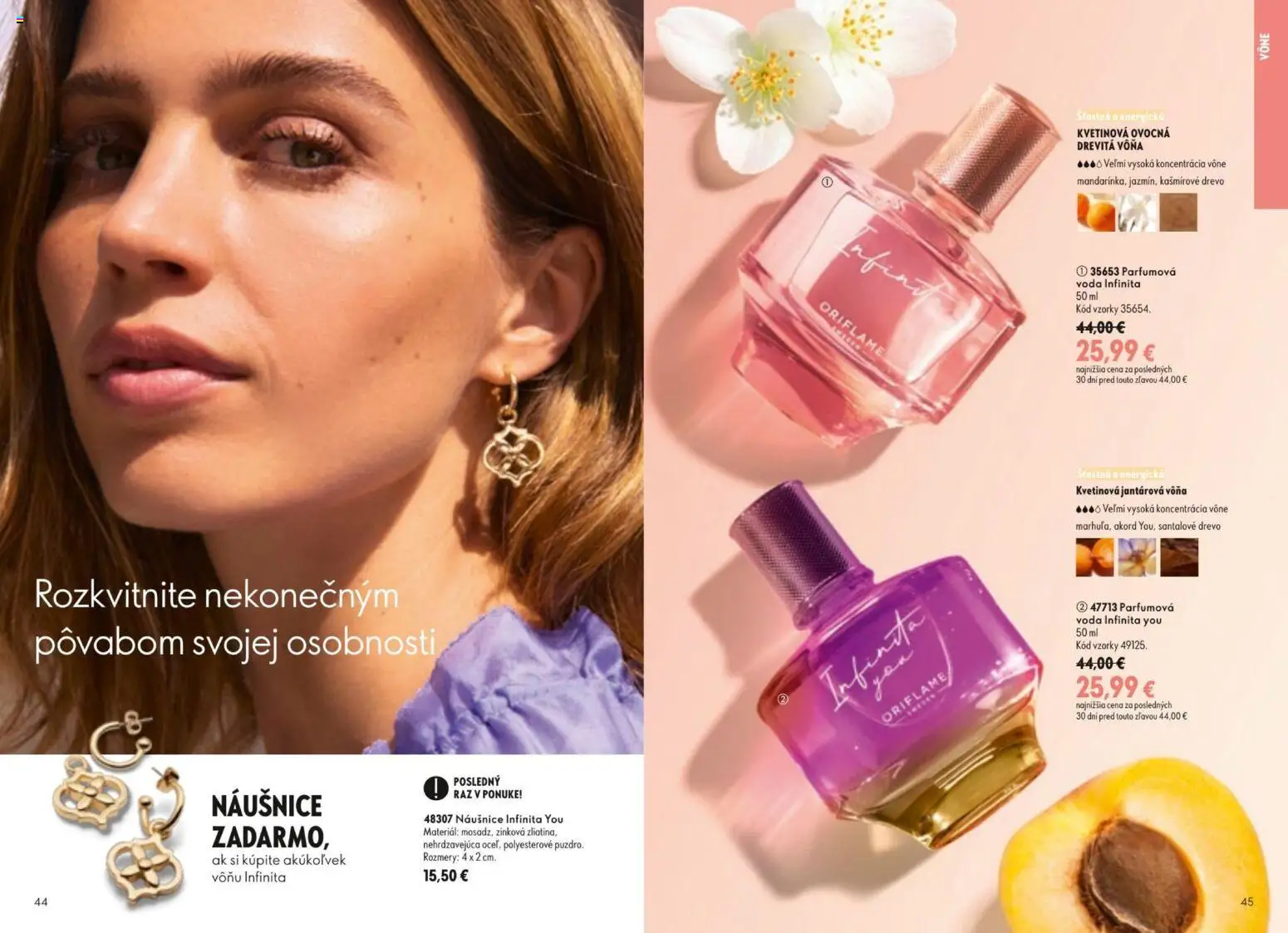 Nové Oriflame akcie – leták je platný od 09.09.2026 | Strana: 23 | Produkty: Voda