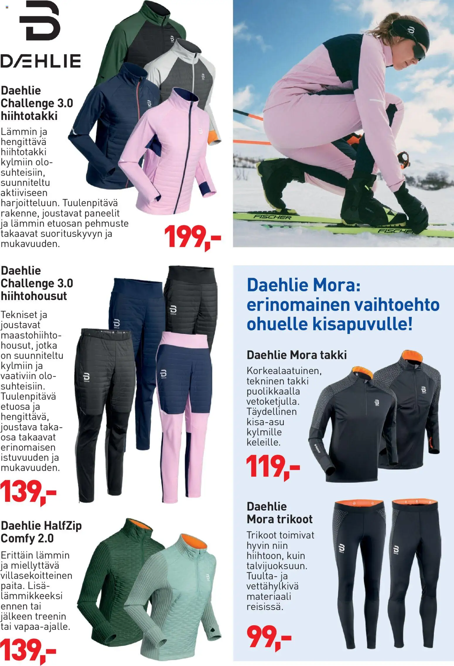 Intersport Maastohiihtokuvasto Vuokatti – voimassa 12/10/2026 alkaen | Sivu: 34 | Tuotteet: Takki, Trikoot