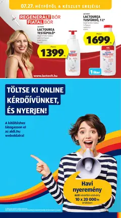 Aldi akciós újság - amely érvényes a következő dátumtól: 2026.07.23. | Oldal: 53