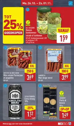 GOURMET Pasta al bronzo, Pasta al bronzo. 500 g. - Voorbeeld van een folder van Aldi, geldig van 26-10-2026 | Pagina: 17