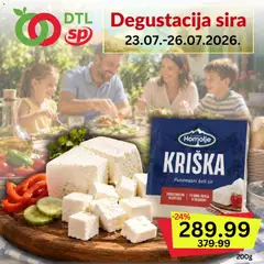 Senta Promet katalog Degustacija sira - pregled Senta Promet kataloga - važi od 23.07.2026