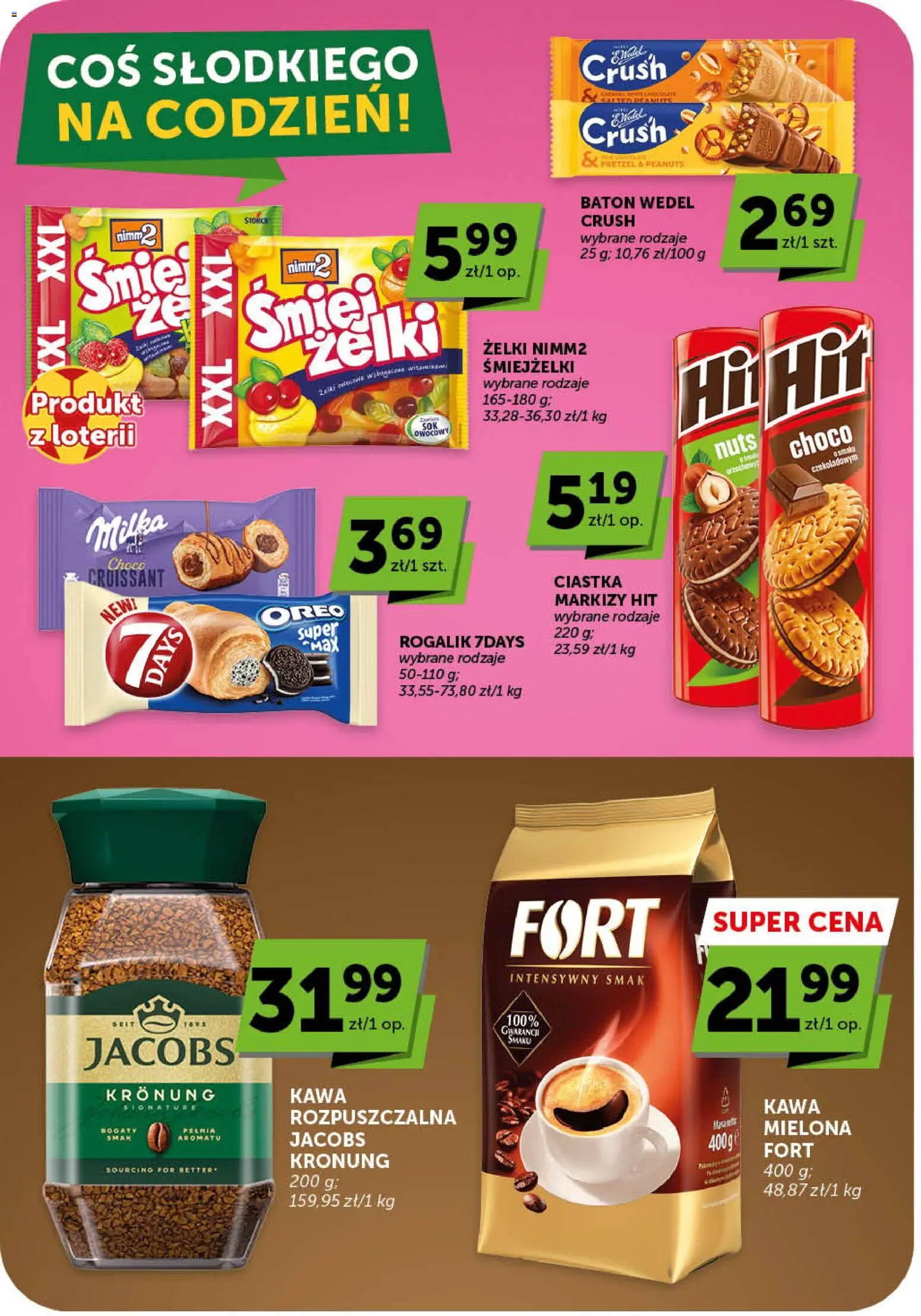 Groszek gazetka - Market od 11.06.2026 | Strona: 20 | Produkty: Milka, Baton, Kawa, Ciastka