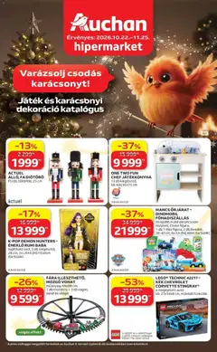 Auchan Karácsonyi ajánlataink Kecskemét - amely érvényes a következő dátumtól: 2026.10.22.