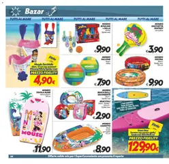 Anteprima del volantino SuperConveniente volantino Caltanissetta, San Cataldo, Avola, Lascari, Milazzo, Barcellona valido a partire dal 30/06/2026 | Pagina: 24 | Prodotti: Zaino, Pallone, Pinne, Mouse