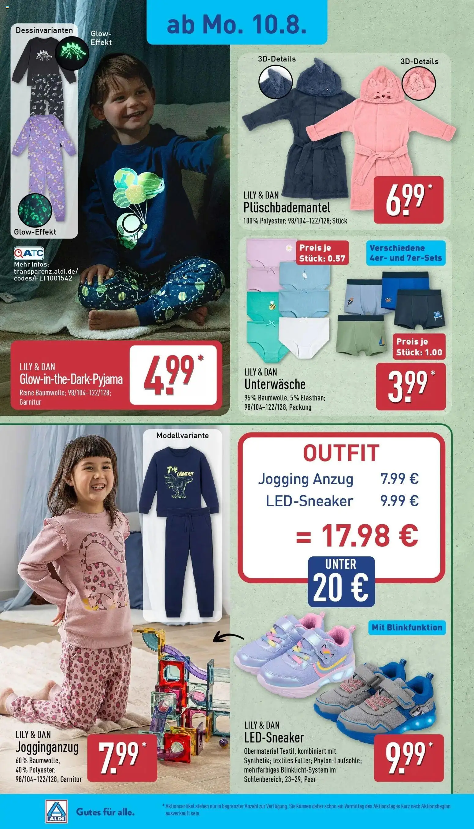 Aldi Wochenangebote (ab 10.08.2026) » Angebote Online | Seite: 16 | Produkte: Unterwäsche, Anzug