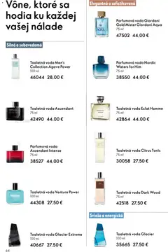 Oriflame leták platný od 06.05.2026 | Strana: 64 | Produkty: Toaletná voda, Voda