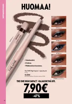 Oriflame-mainoslehti voimassa 13.05.2026 alkaen | Sivu: 98 | Tuotteet: Rajauskynä