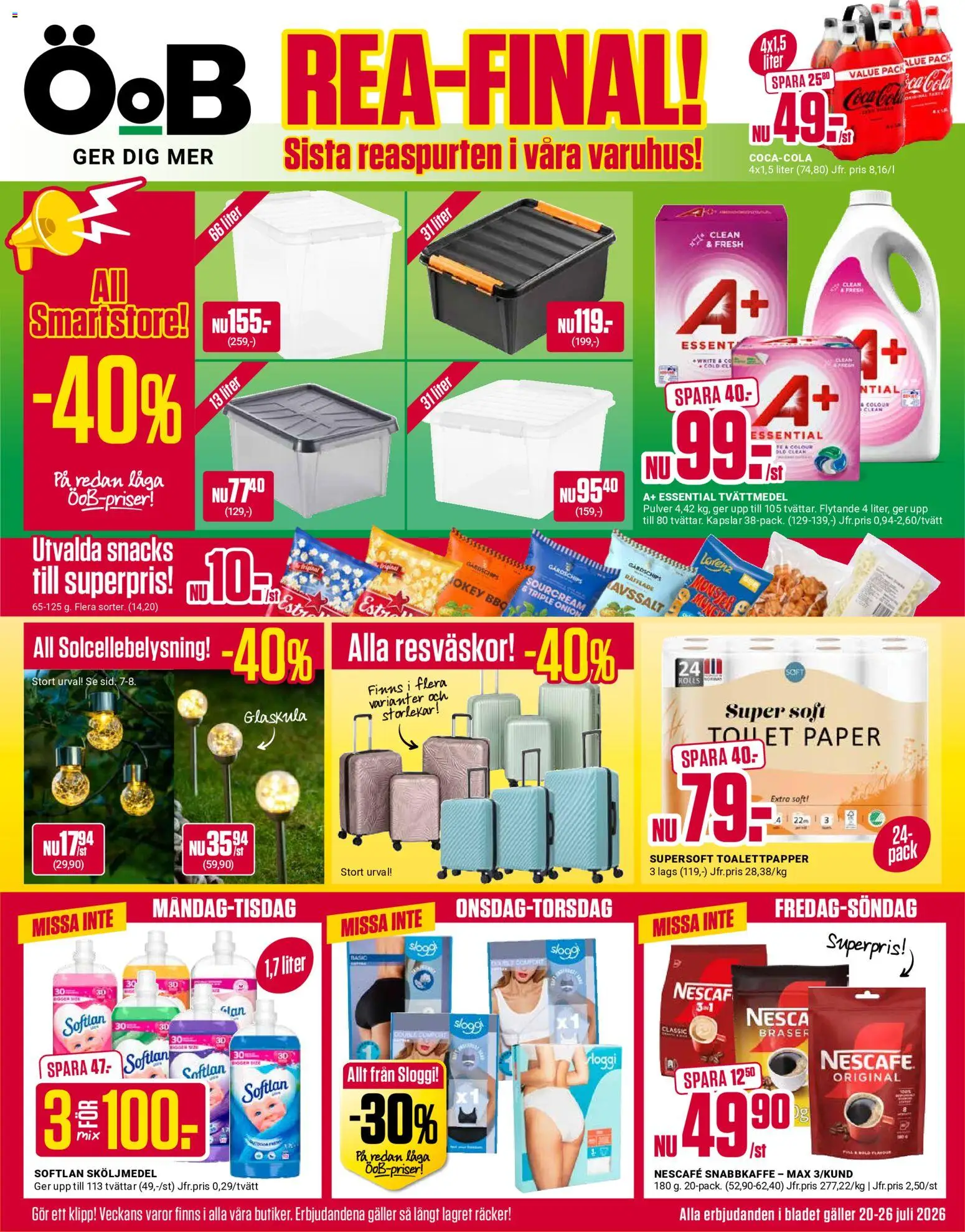 ÖoB erbjudanden från 20/07/2026 > reklamblad catalogue cover