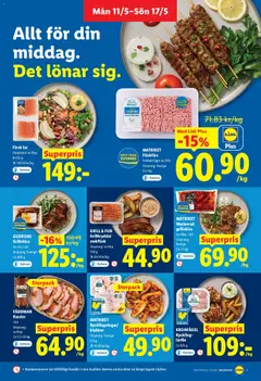 Lidl erbjudanden - Förhandsvisning av reklamblad från butik Lidl aktuell från 11.05.2026 | Sida: 3