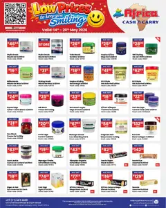 Africa Cash & Carry specials catalogue – valid from 14.05.2026 | Page: 4
