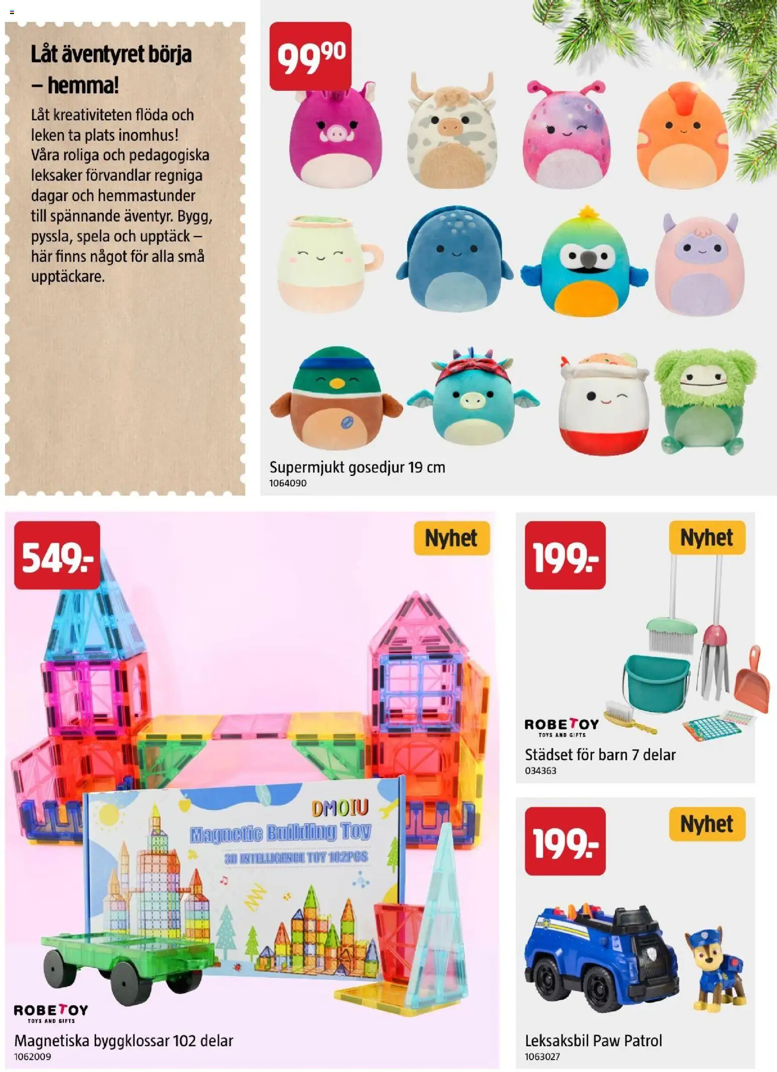 Jula reklamblad aktuell från 22/10/2026 | Sida: 25 | Produkter: Leksaker, Gosedjur