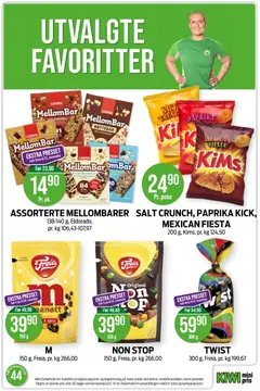 Forhåndsvisning av SALT CRUNCH, PAPRIKA KICK, MEXICAN FIESTA, Kims gyldig fra 26/10/2026 | Side: 27