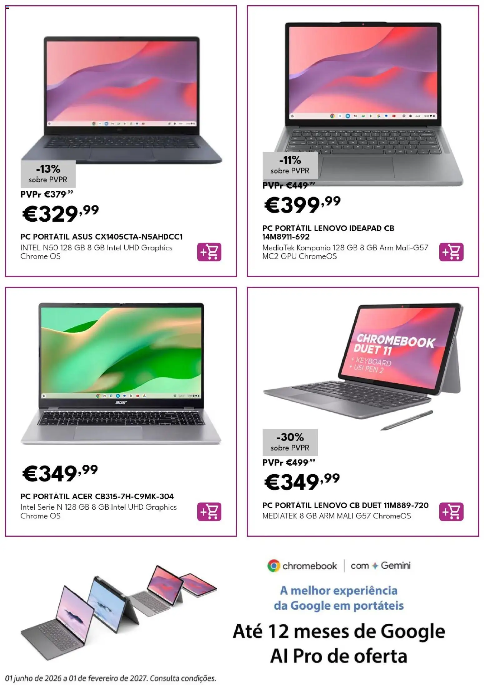 Radio Popular Especial Chromebooks │ válido de 01/09/2026 | Página: 2 | Produtos: PC