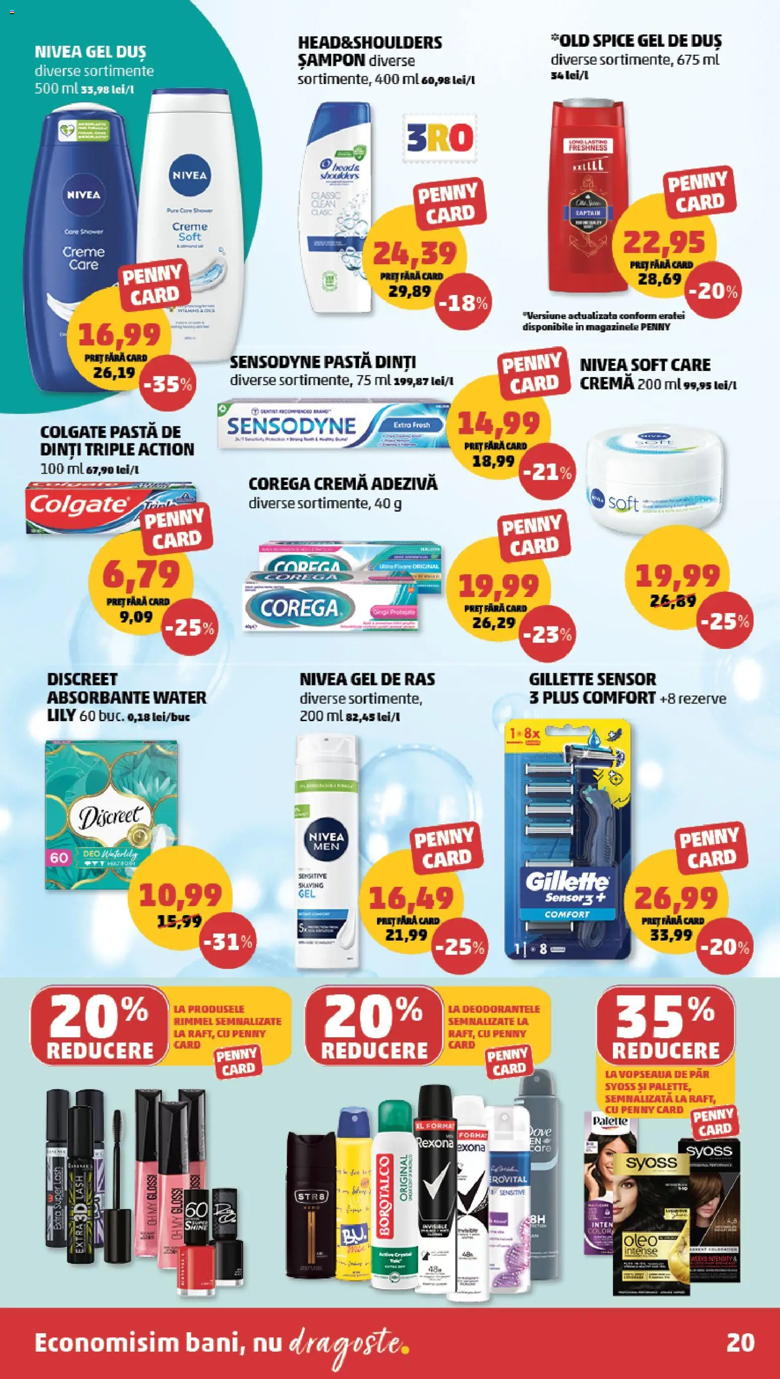 Noul catalog PENNY – valabil de la 17.06.2026 | Pagină: 20 | Produse: Kısırlaştırılmış Kedi Maması, Pomelo, Pastă de dinți, Absorbante