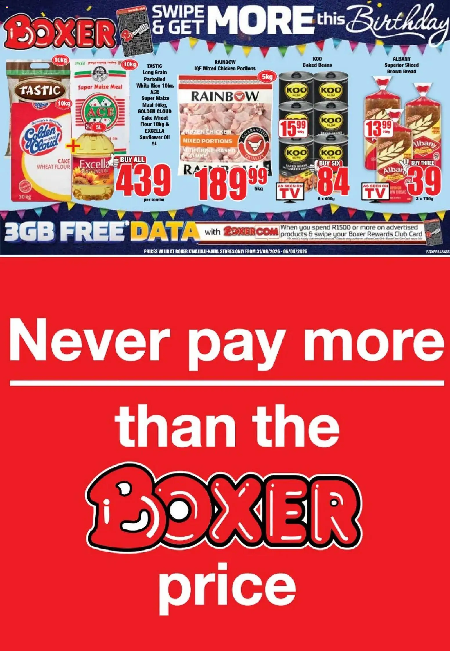 New Boxer catalogue – valid from 31/08/2026 | Page: 1