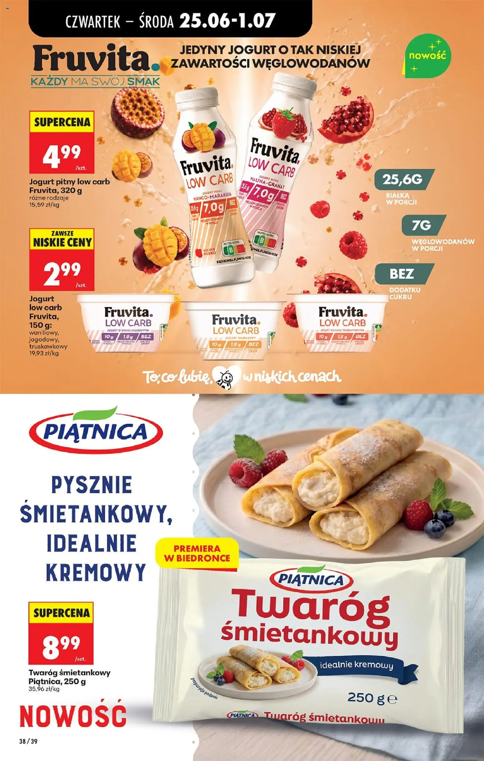 Biedronka gazetka od czwartku od 25.06.2026 | Strona: 44