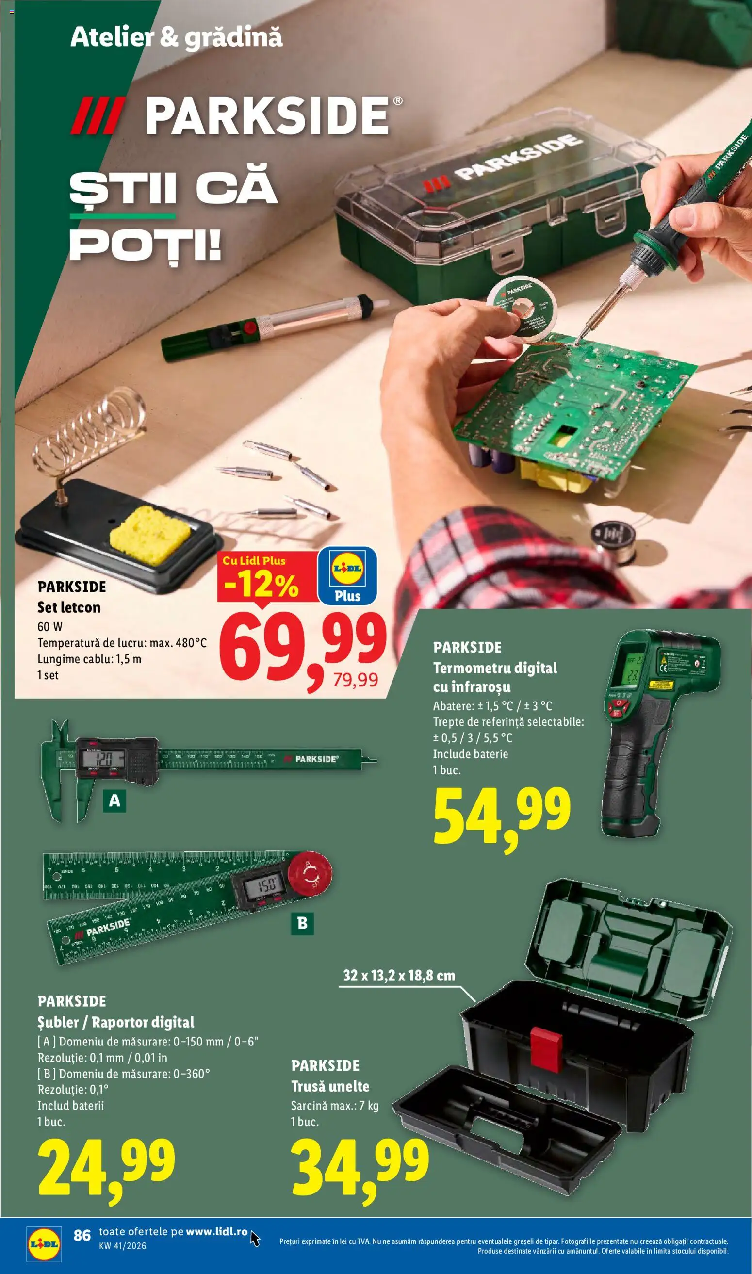 Noul catalog Lidl – valabil de la 05.10.2026 | Pagină: 86