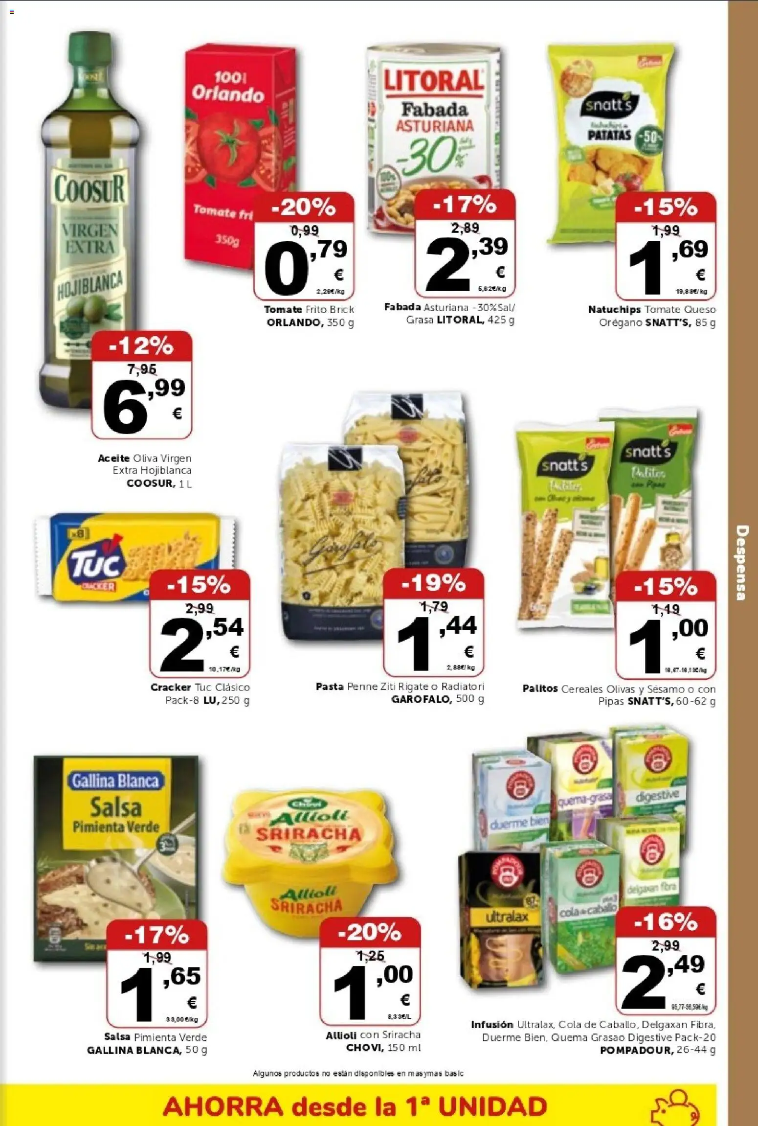 Masymas folleto │ válido desde el 19.06.2026 | Página: 13
