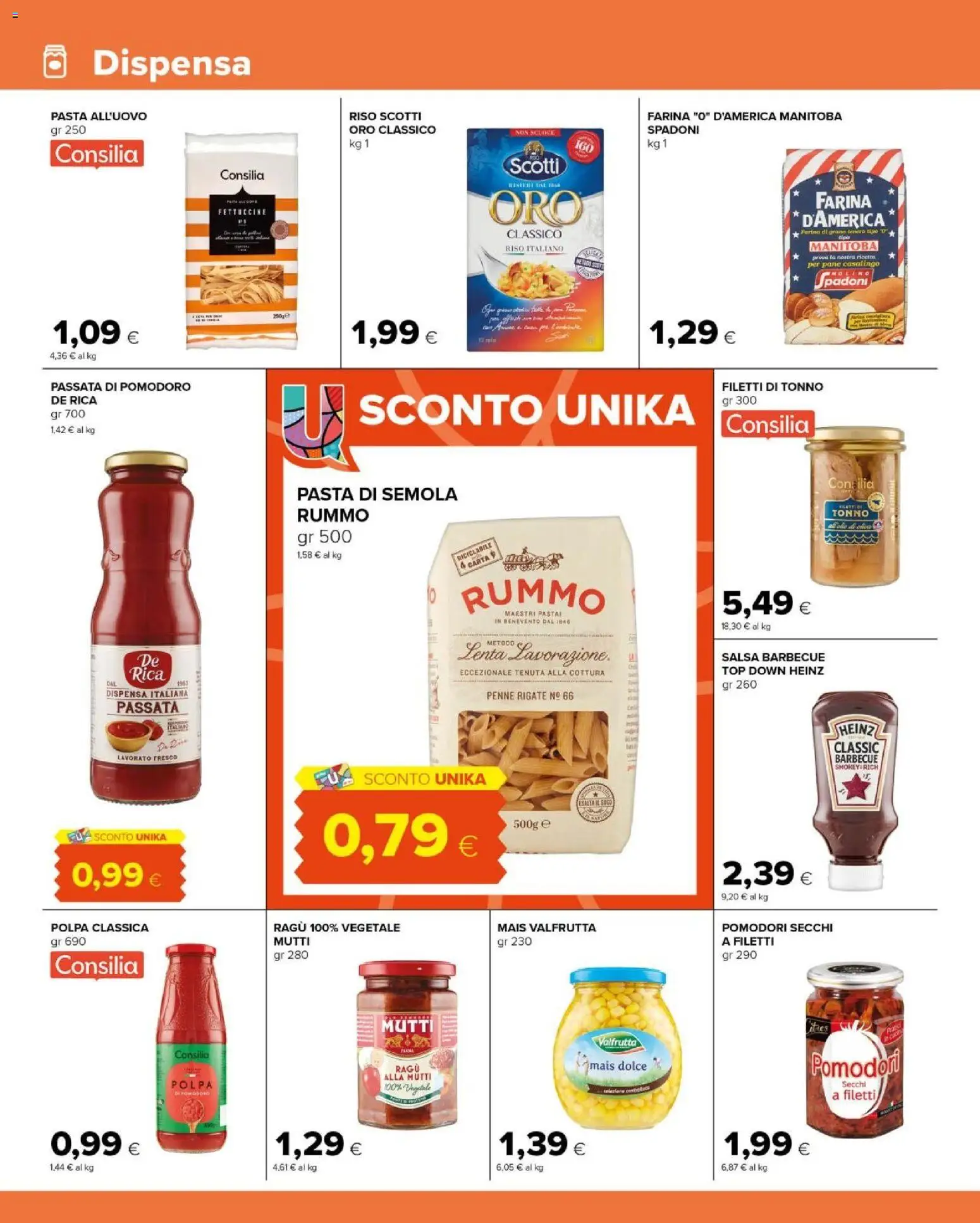 Volantino Tigre del 07.04.2026 | Pagina: 8 | Prodotti: Pane, Salsa, Top, Pomodori secchi